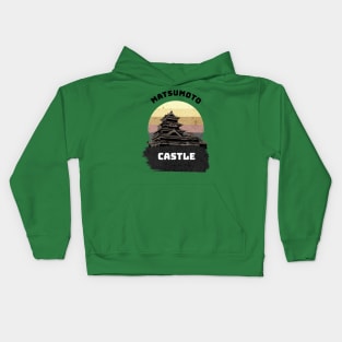 Matsumoto Castle Kids Hoodie